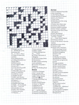 Nerdy Crossword