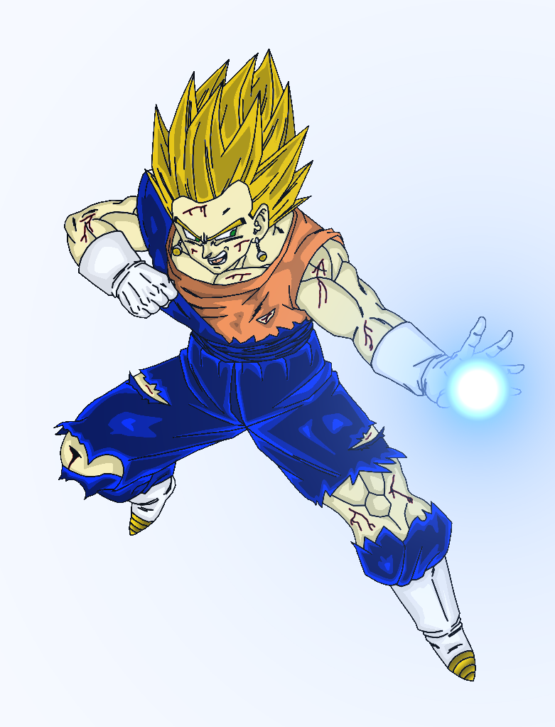 Super Vegeto - Super Vegeto added a new photo — with Majin