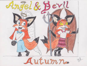 Autumn - Angel and Devil