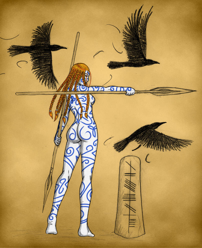 Morrigan Samhain 2011 by Nemhainn