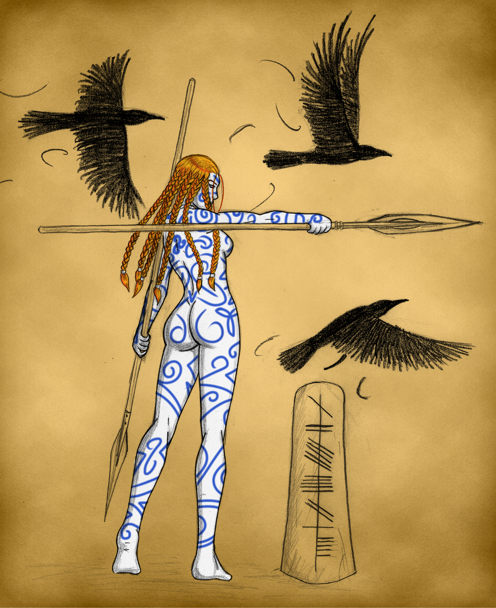 Morrigan Samhain 2011 by Nemhainn