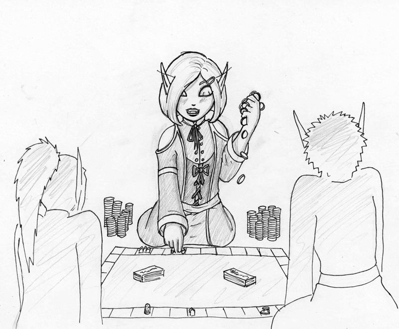 Blood Elf : the Monopoly.