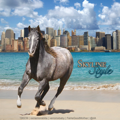 HEE Horse Art: Skyline Style