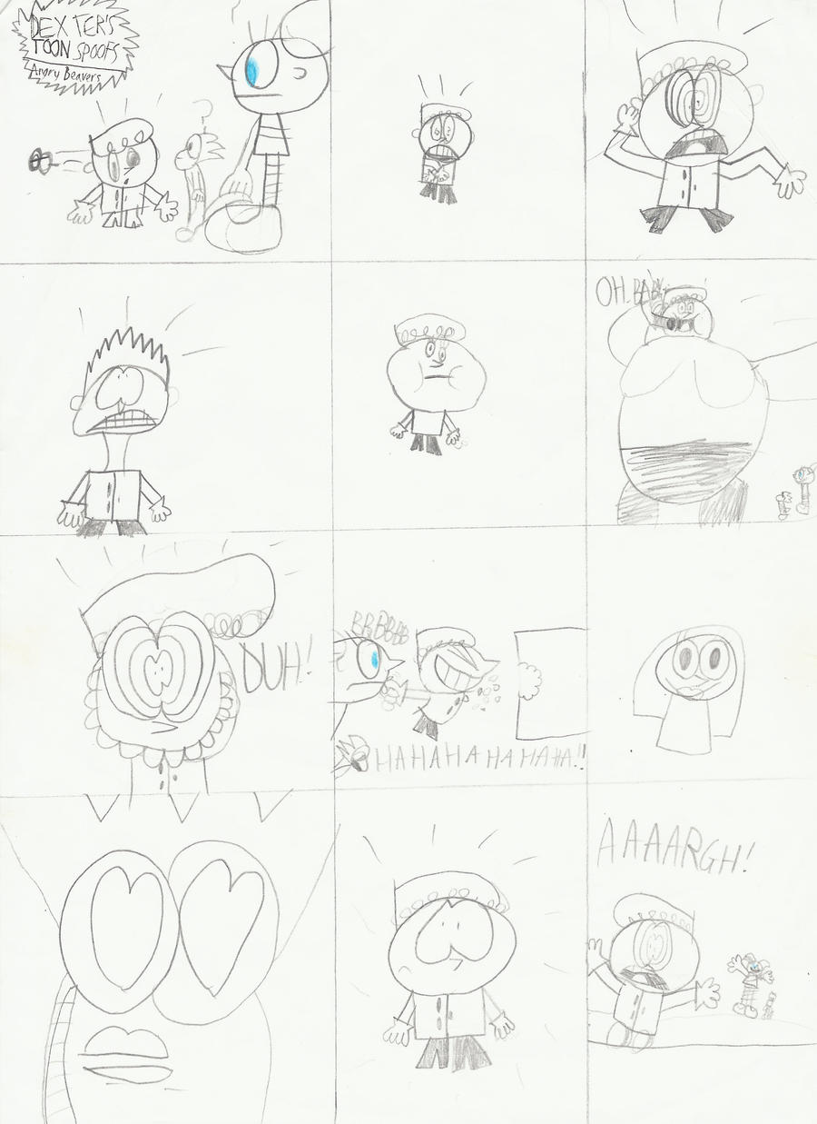 OLD Dexter's Flab by MaxDrawsFatsMostly on DeviantArt