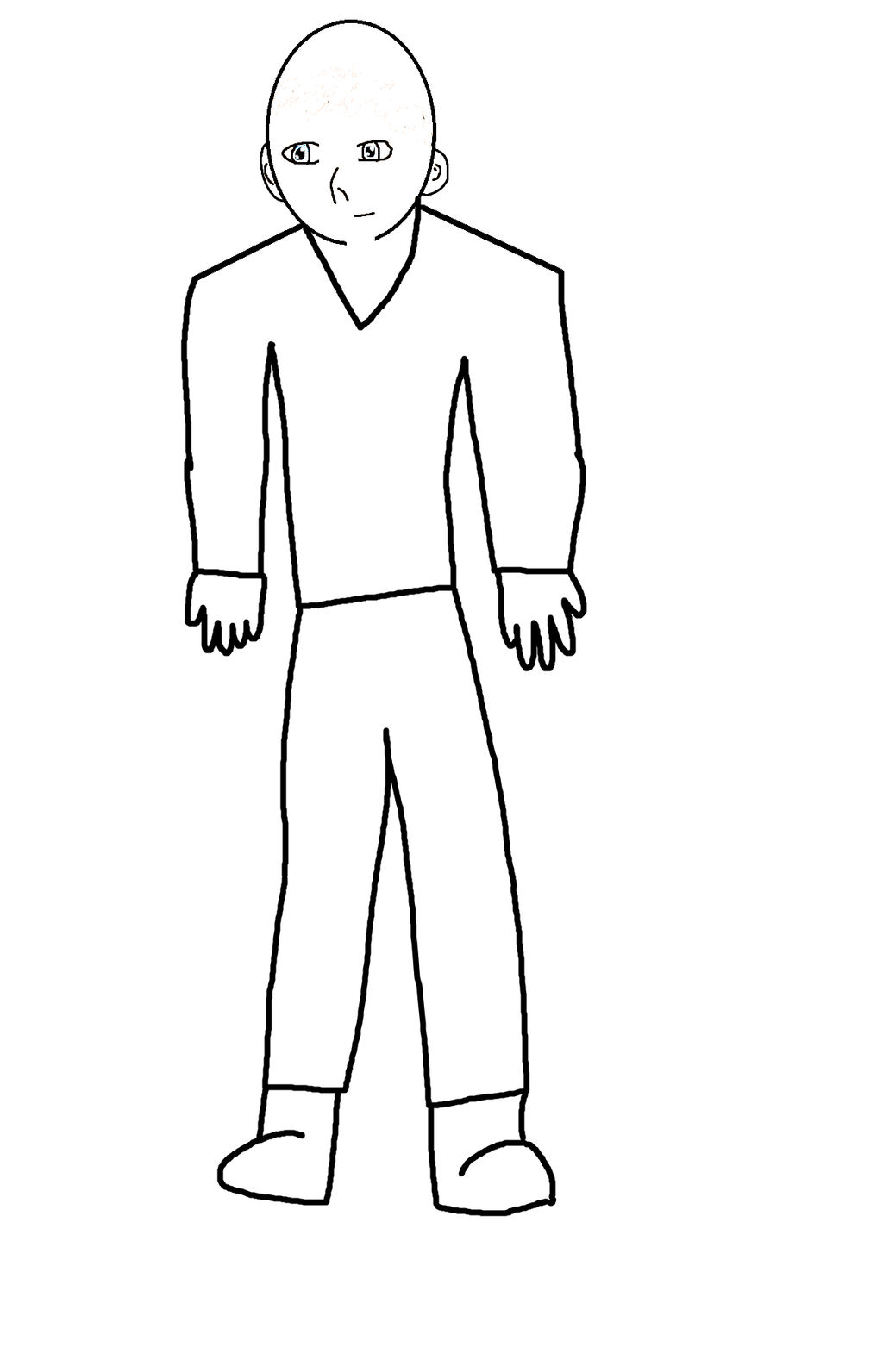 Human base by Evilluigi9001 on DeviantArt