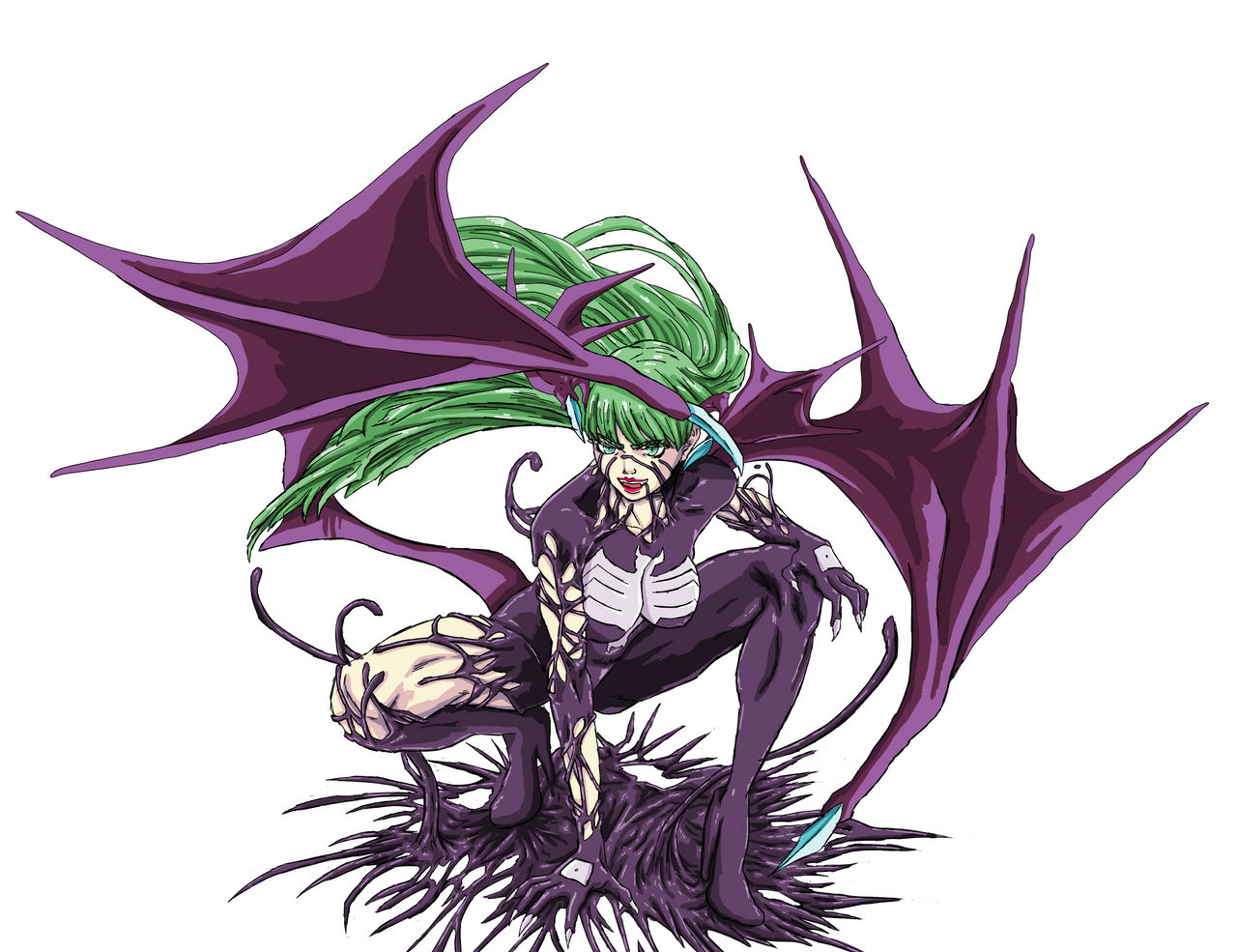 Venomized Morrigan Aensland By Asdasfacksas On DeviantArt venomized-morrigan-aensland-by-asdasfacksas-on-deviantart