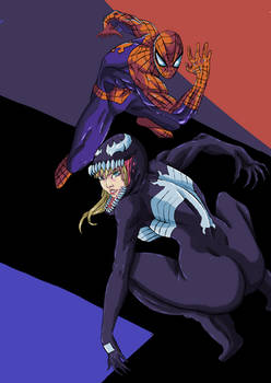 Spidey and Gwen duo