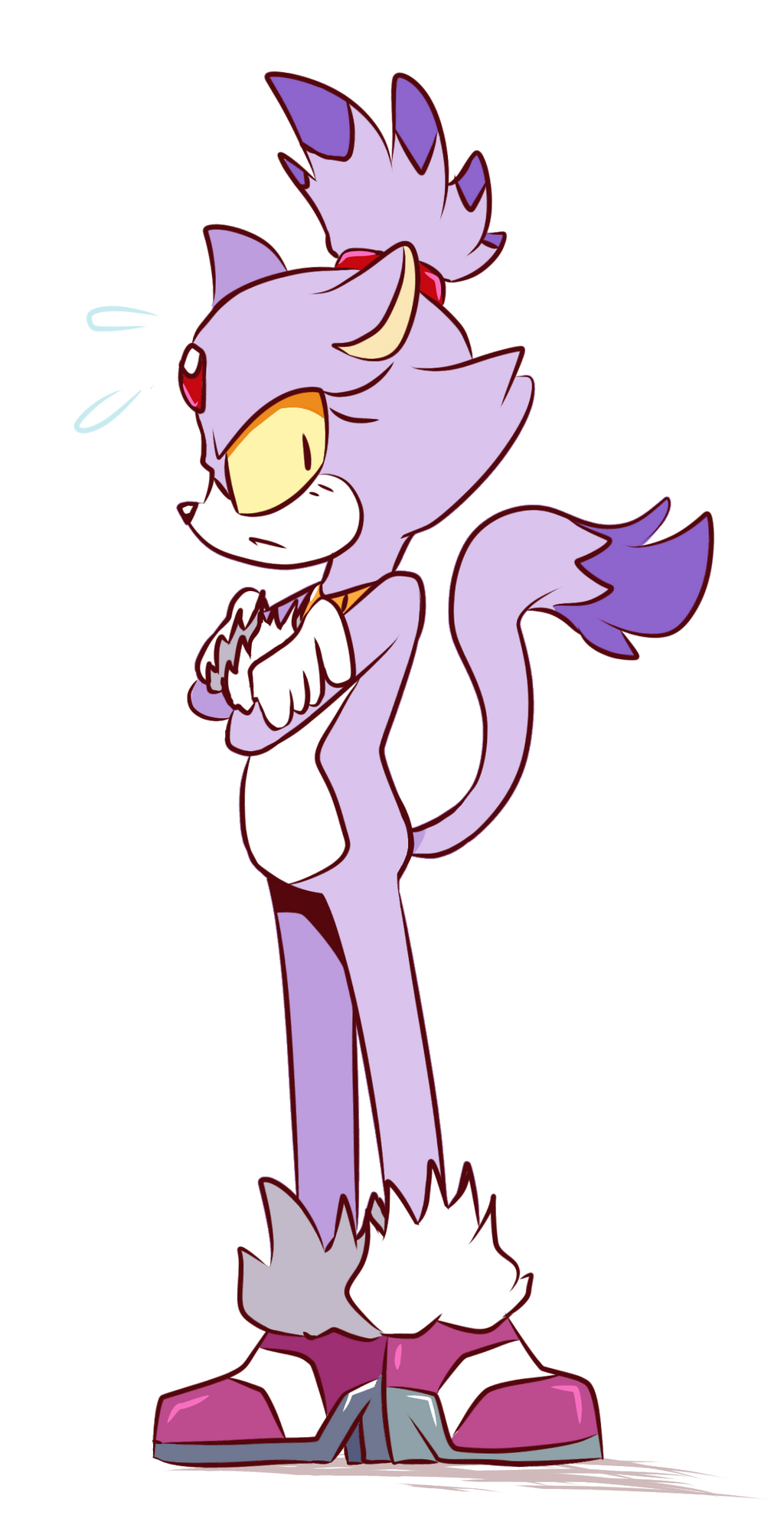 Purple Pyro P*cat Princess by BlehMaster7 on DeviantArt