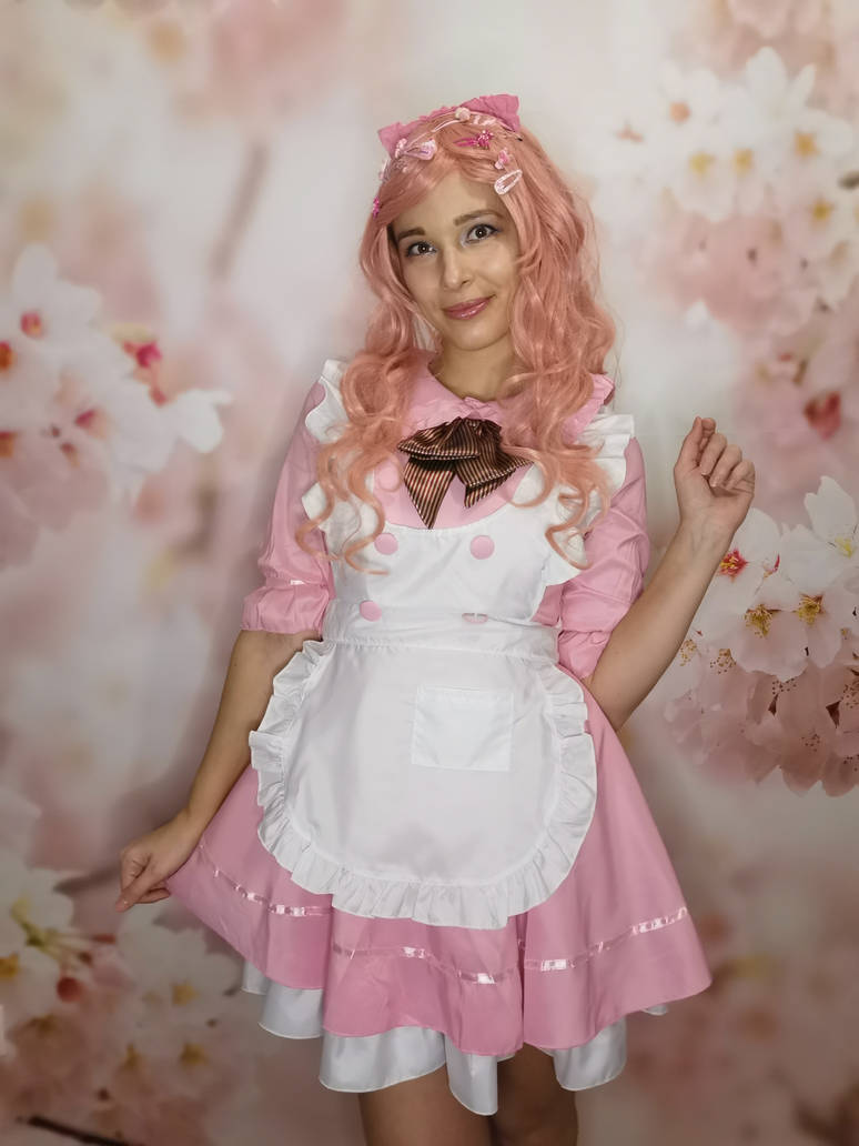 Pink decora maid by PurplePastelChalk on DeviantArt