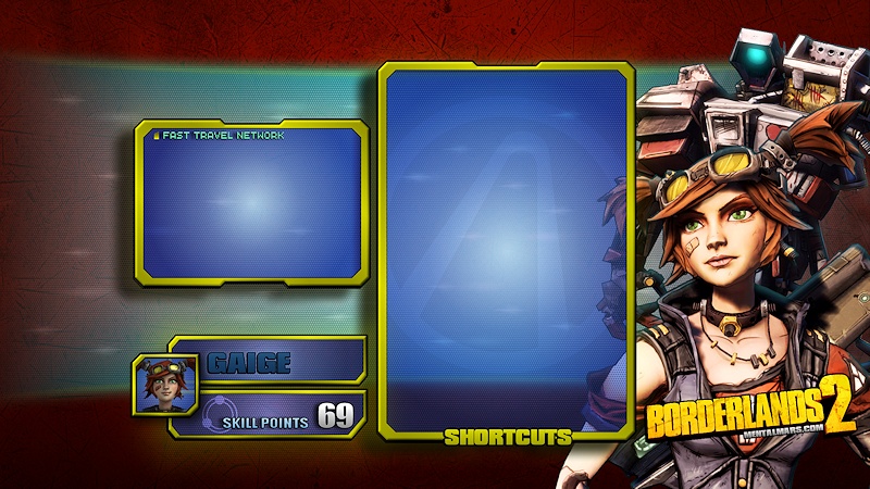 Borderlands2 Wallpaper - Interface V3 Gaige