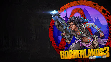 Borderlands 3 - Vault Symbol Wallpaper - Amara