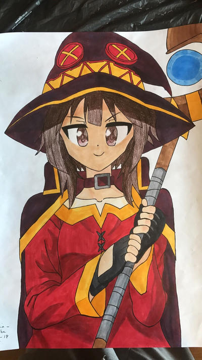 Megumin from Konosuba by MrKiwi2002 on DeviantArt
