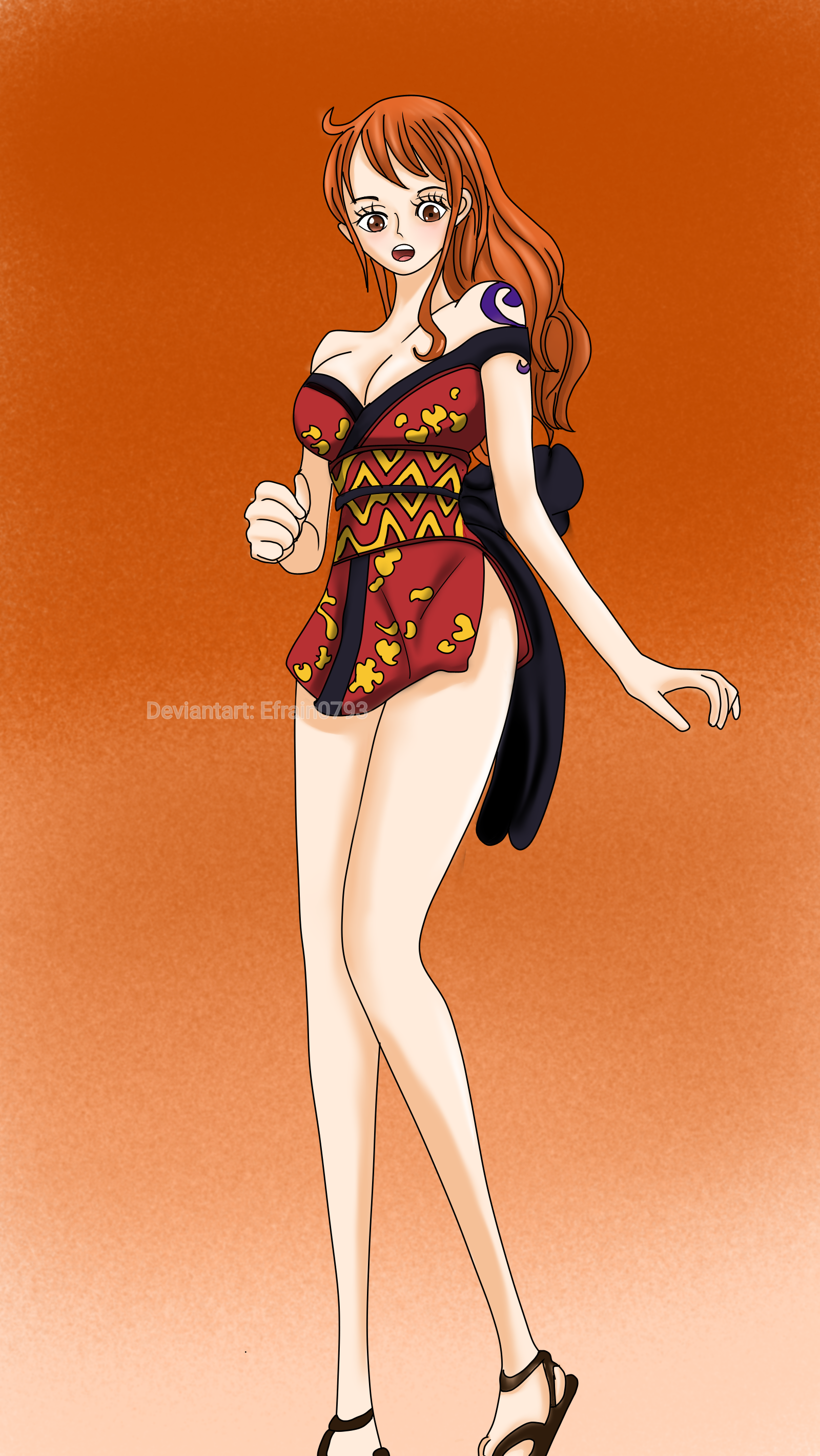 One Piece Film Heart Of Gold - Nami by korkaranlik on DeviantArt