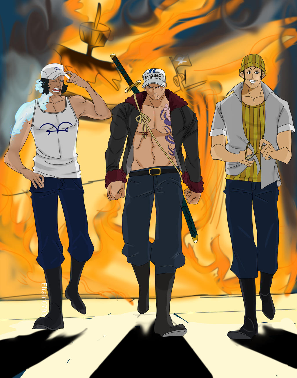 3 Admirals One Piece By Efrain0793 On Deviantart 3 Admirals One Piece By Efrain0793 On Deviantart