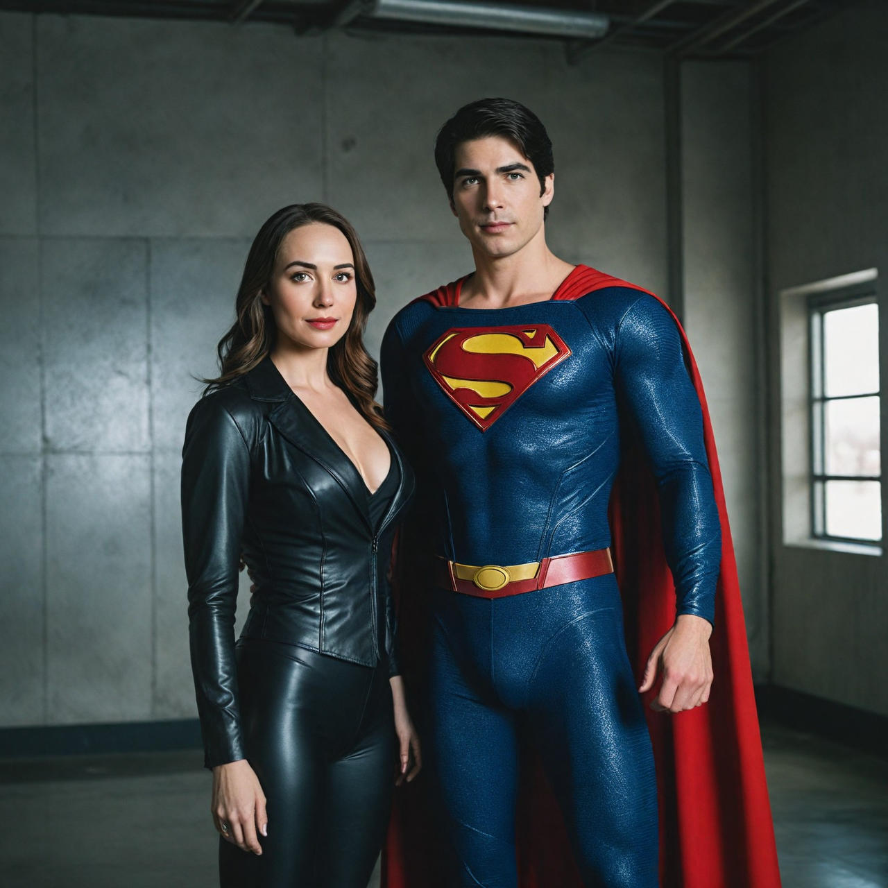 Brandon Routh Superman and Nora Darhk01 by bootlick76 on DeviantArt