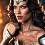 Milla Jovovich Cosplay Of Wonder Woman 