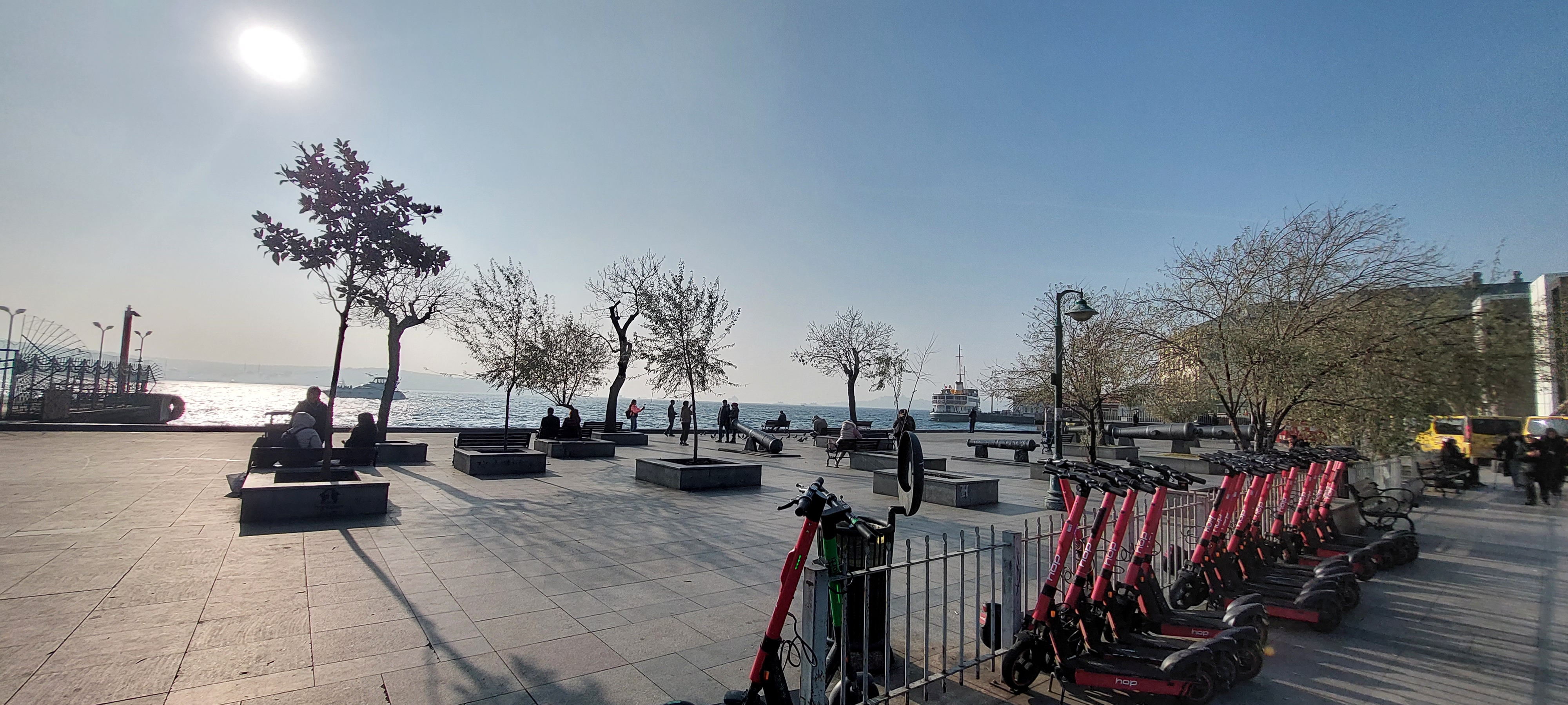 Besiktas scooters pano