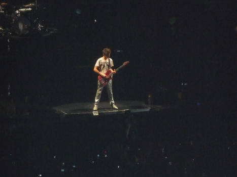 Matt Bellamy at a Muse Concert