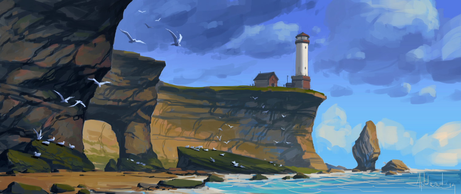Lighthouse by Andead on DeviantArt