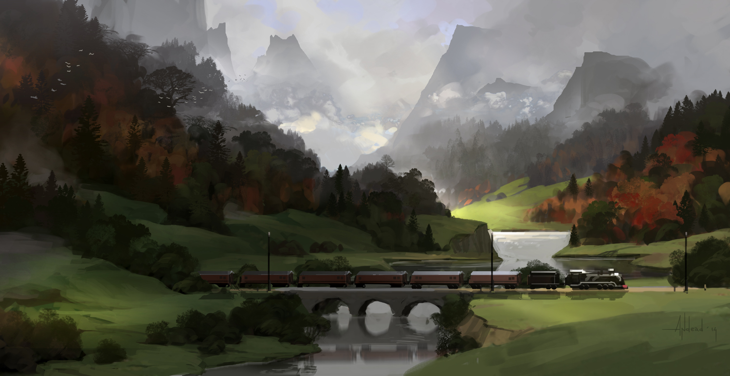 Train by Andead on DeviantArt
