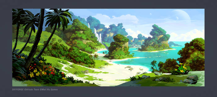 Skyforge. Island 01