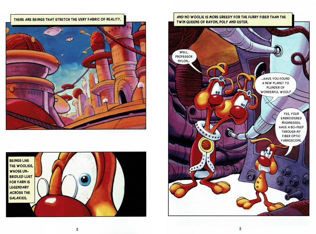 Bubby Comics Bubsy 1 comic page 2 by ManuelJose2011 on DeviantArt