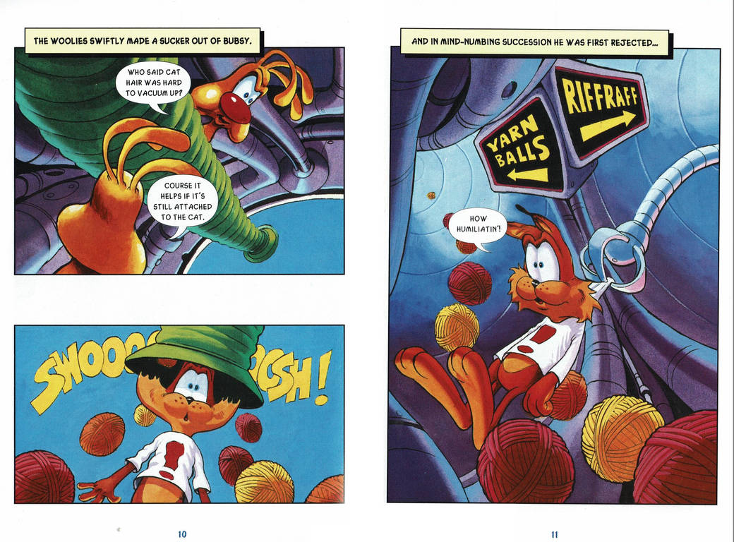 Bubby Comics Bubsy 1 comic page 6 by ManuelJose2011 on DeviantArt