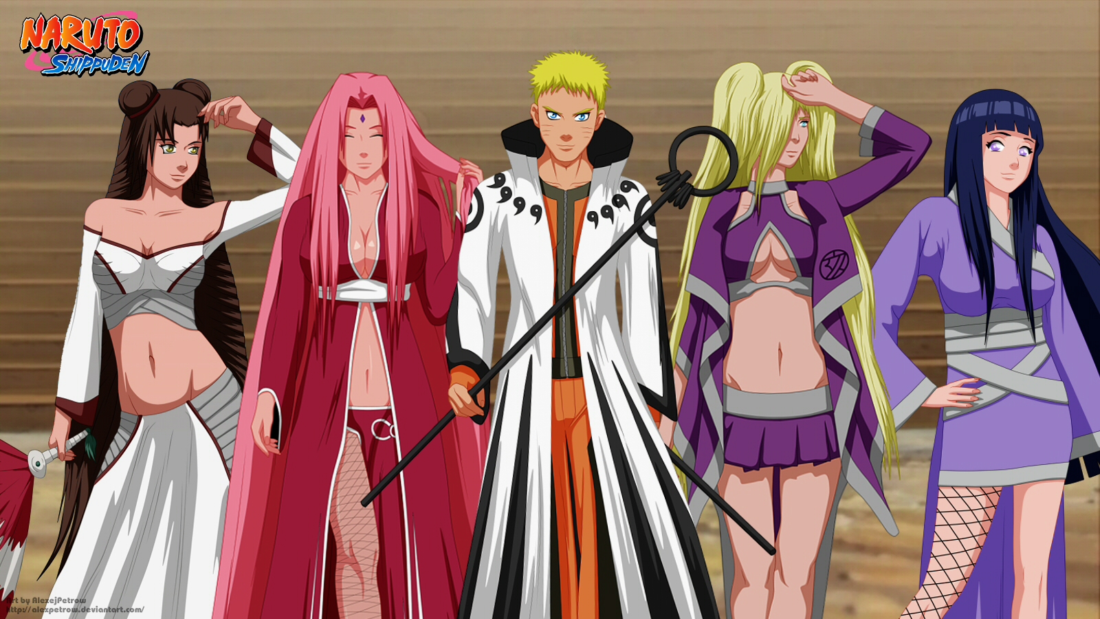 Naruto e Sakura Colorido by RodriguezBolado on DeviantArt