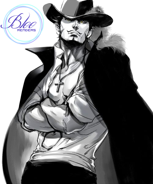 Mihawk Renders .Render. Hawkeye Dracule Mihawk by Bloozi on DeviantArt