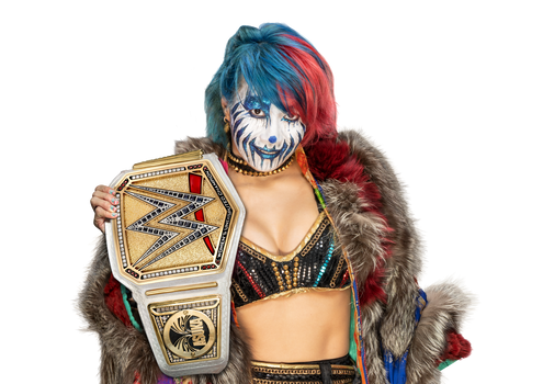Asuka WWE Women Championship Png 2023