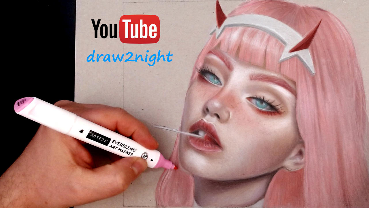 How to draw Zero Two super easy by draw2night on DeviantArt