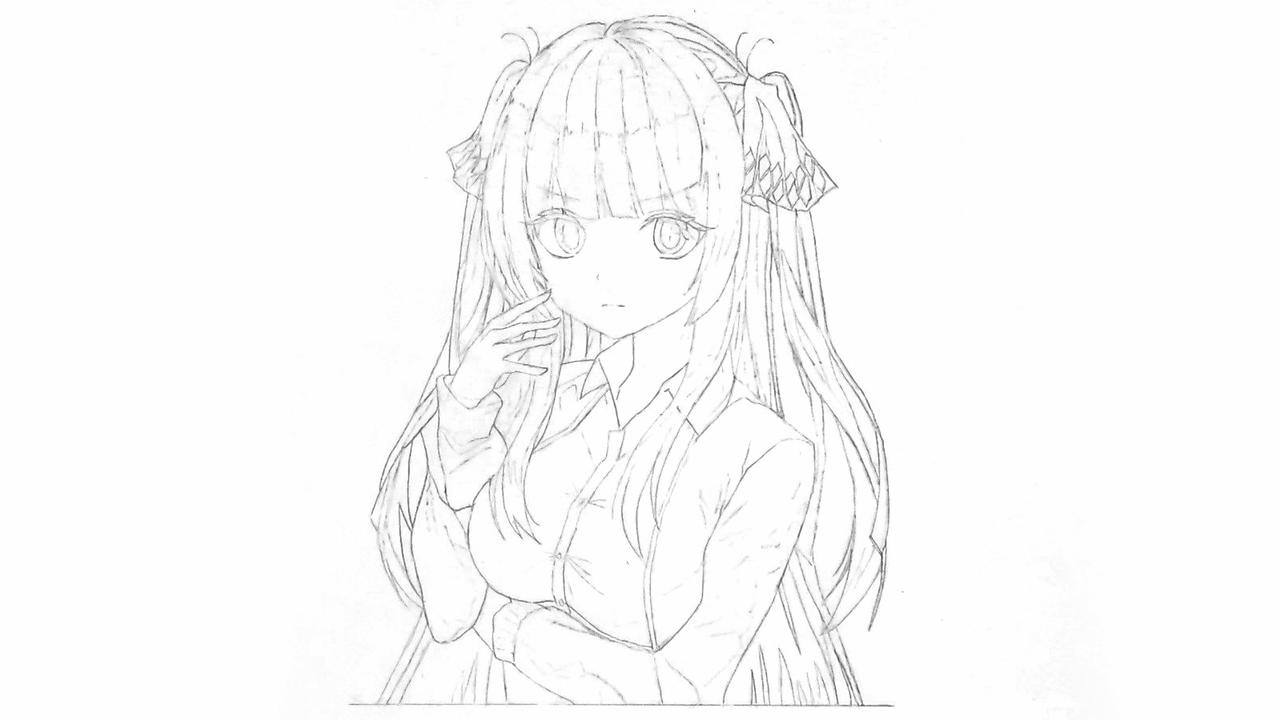 Drawing Anime Sketch Template