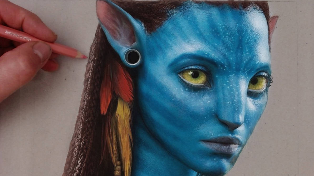 Neytiri Avatar. Speed.drawing by draw2night on DeviantArt