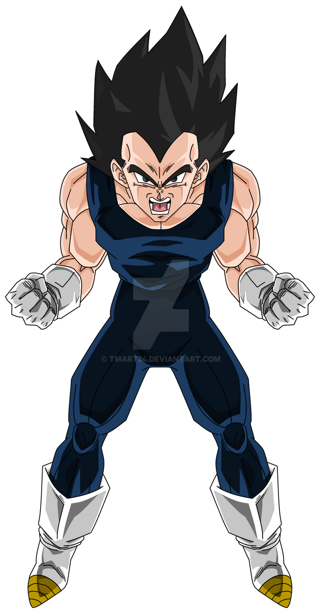 Vegeta Base Form (Buu Saga) by Tmart24 on DeviantArt