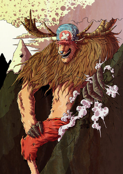 One Piece: Chopper Monster Point vs Puff Puff by TitanXecutor on DeviantArt