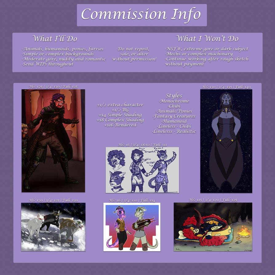 Commission Page