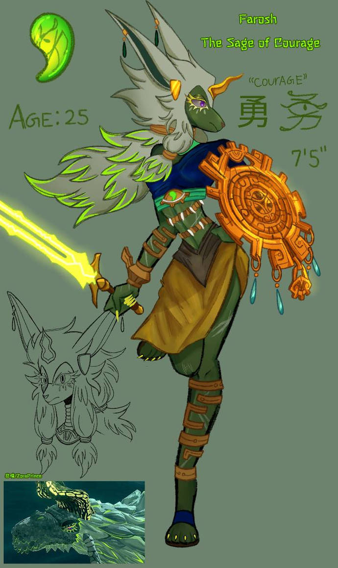 Totk Zonai Farosh by ZoraPrince06 on DeviantArt