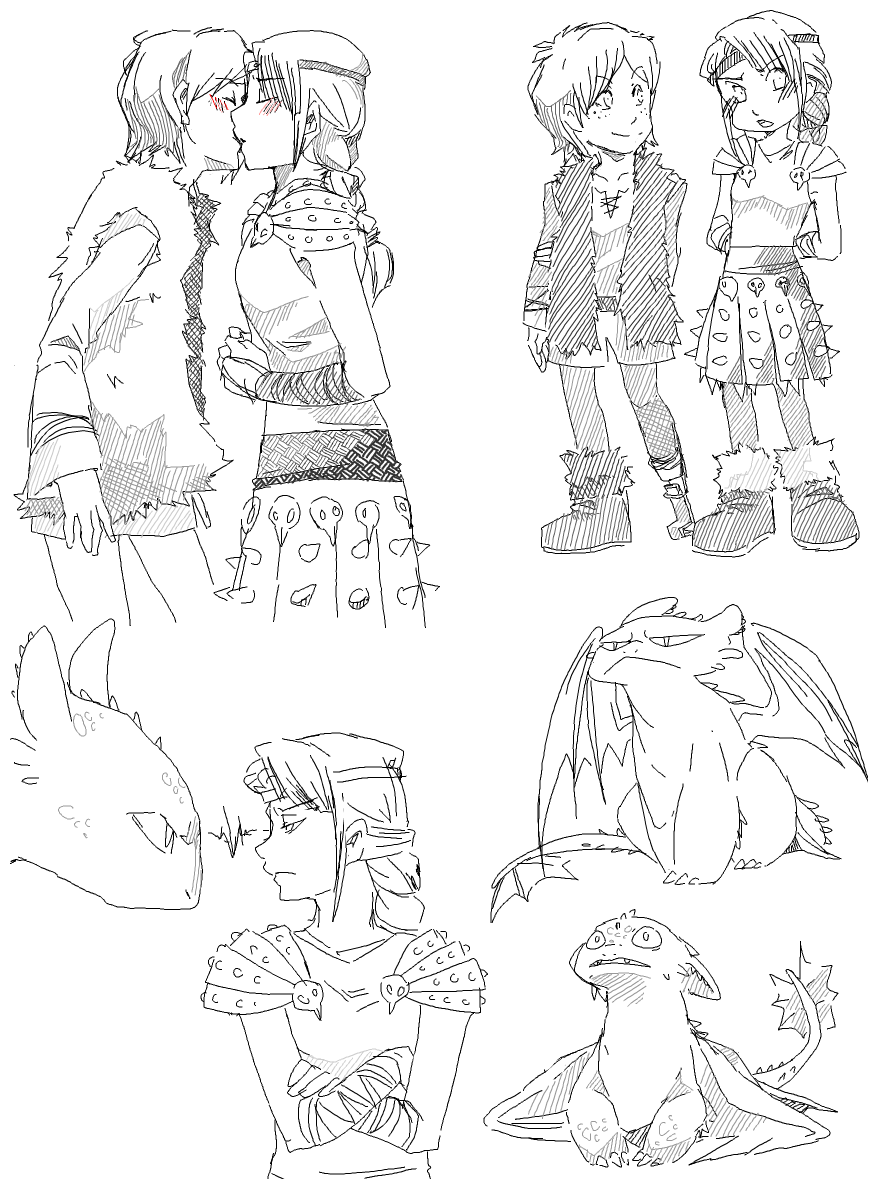 HTTYD Sketches