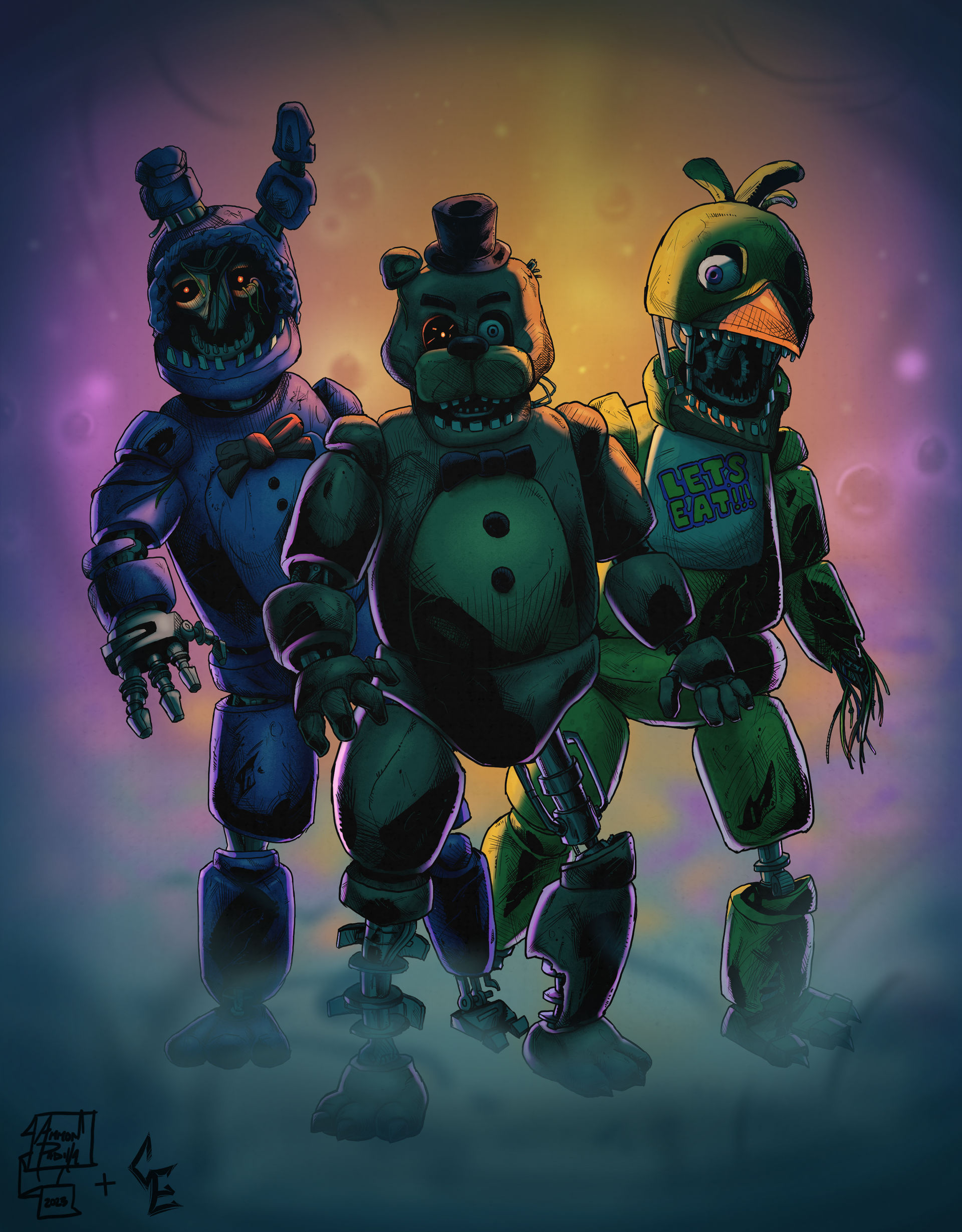 Fnaf Collab by actionassist on DeviantArt