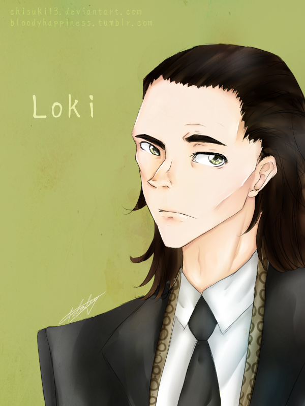 Loki of Asgard, aka the sexiest man on a suit