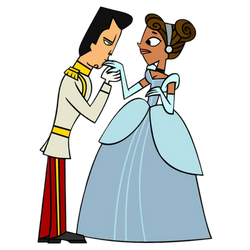 Prince Trent Kissing Princess Courtney's Hand