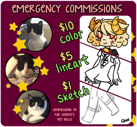 emergency commissions!