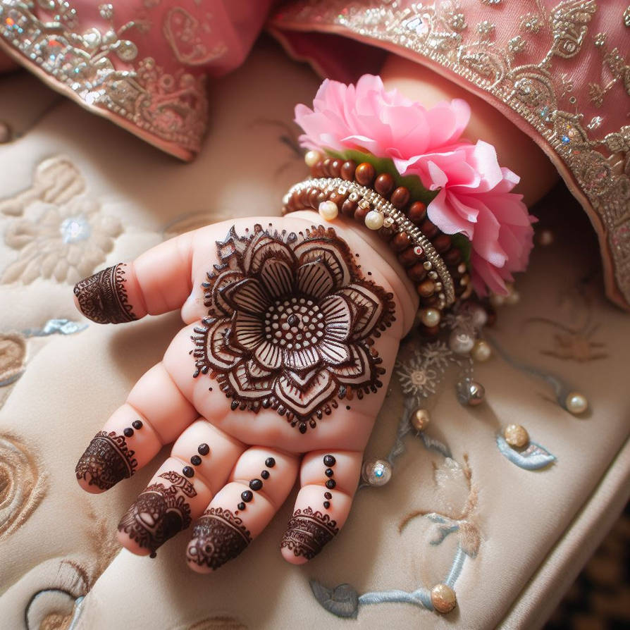Mehndi Design World Mehndi design for baby girl by MehndiDesign-World ...