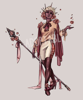 Flower Mage Adoptable | CLOSED