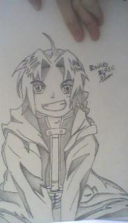 Edward Elric FMA hand-drawn