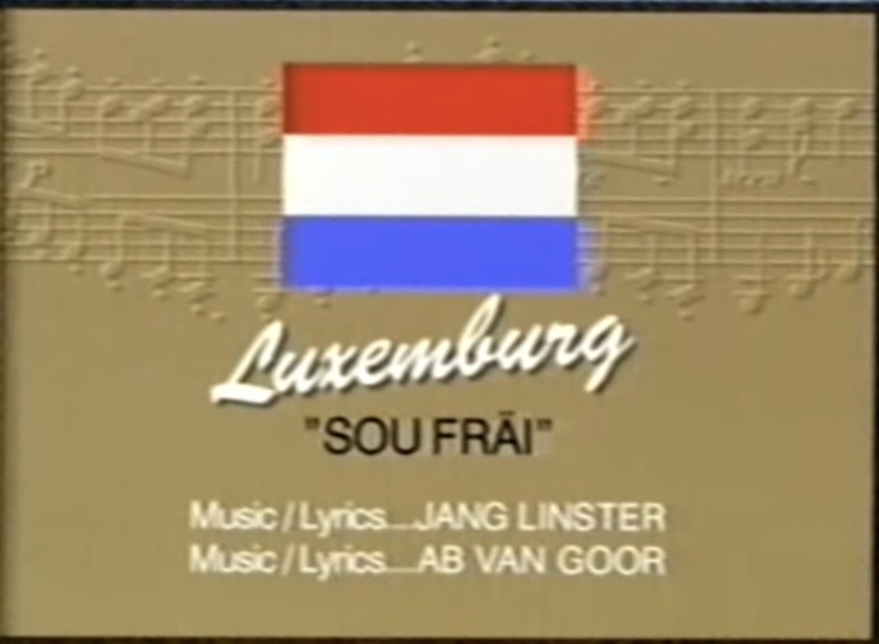 Eurovision 1992 Luxembourg by MrSean64 on DeviantArt