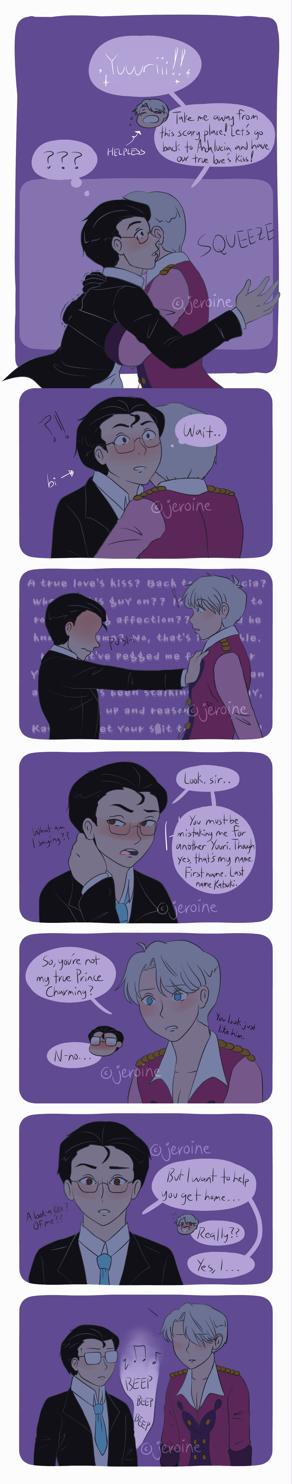 [YOI] Helpless (Enchanted AU Part 2A)