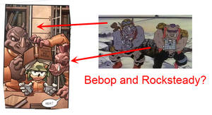 Bebop and Rocksteady in Archie Sonic Comic