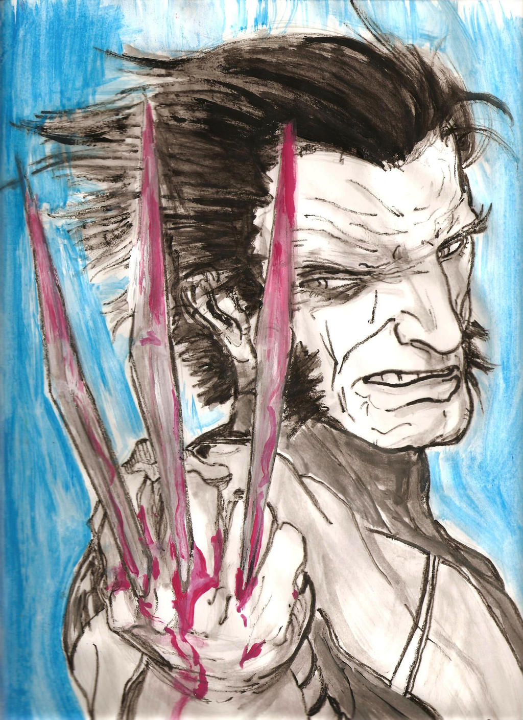 Distraught Wolverine Angry Angry Angry Wolverine by LorenzoMiola on DeviantArt