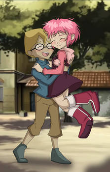 Jeremie and Aelita